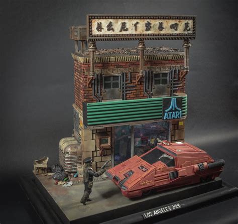 Blade Runner diorama inspiration 1/24 available: more pictures http ...