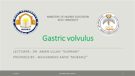 PPT – Gastric volvulus PowerPoint presentation | free to download - id: 960604-NjlkN