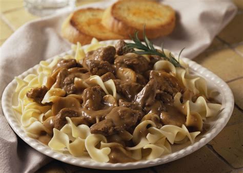 Classic Beef Stroganoff With Sour Cream Recipe