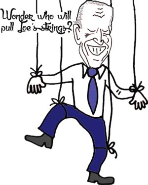 Joe Biden Puppet Political Cartoon T Shirt