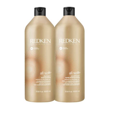 Redken All Soft Set (Shampoo 1000ml + Conditioner 1000ml)