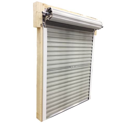 Shed Roll-Up Door - Steel - 5' x 6' - White PGCR-5X6 | Réno-Dépôt