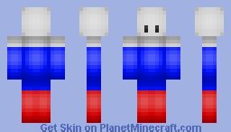 Russian Flag Creature Minecraft Skin