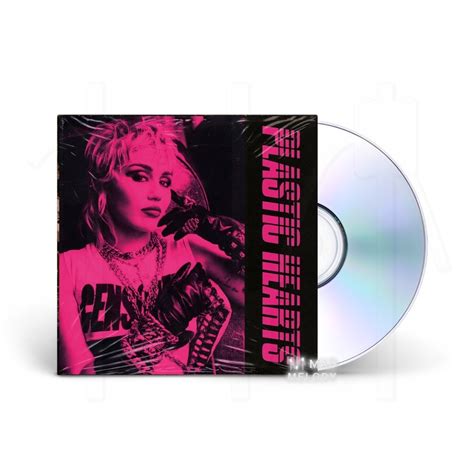 Đĩa CD album nhạc Miley Cyrus - Plastic Hearts 2020 nhập khẩu UK | Mad Melody