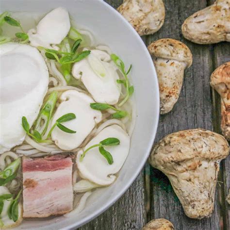 Matsutake mushroom soup recipe