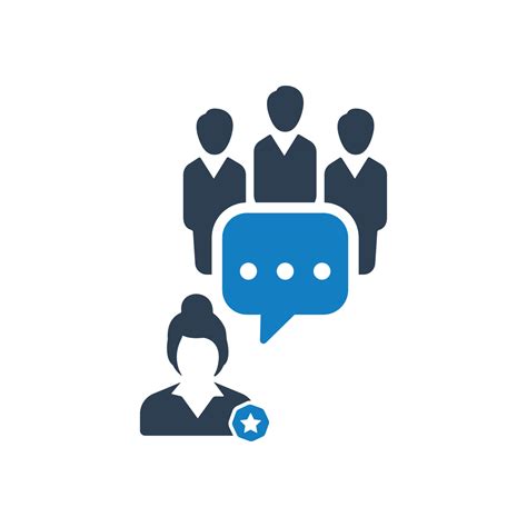 Business Discussion Icon, Business consultation vector graphics 5761911 ...