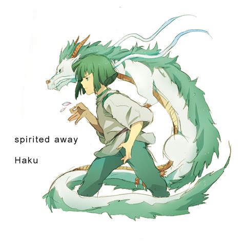 Haku - Spirited Away Fan Art (43673443) - Fanpop