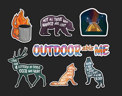 Outdoorstickers Projects | Photos, videos, logos, illustrations and ...