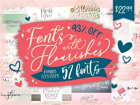 Fonts With Flourishes | So Fontsy | Reviews on Judge.me