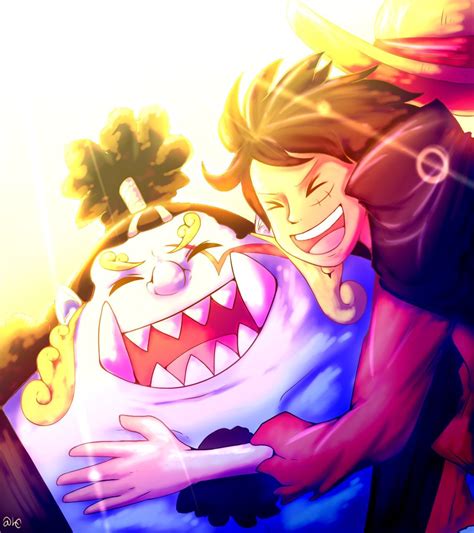 Luffy and Jinbei | Naruto mangá, Anime, One piece