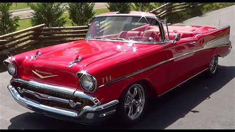 1957 Chevrolet Convertible Street Rod - YouTube