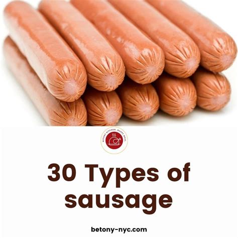 30 Different Types of Sausage: How to Choose the Best One for You