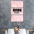 Boss Babe Girl Power Quote Wall Art | Digital Art