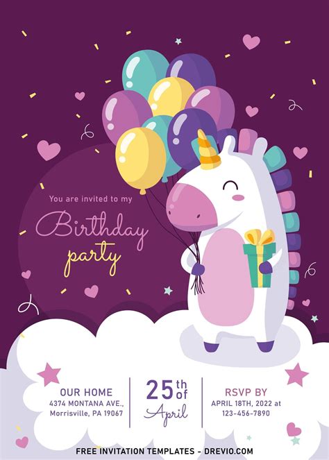Kids Birthday Invitation Card, Baby Birthday Card, Old Birthday Cards, Free Printable Birthday ...