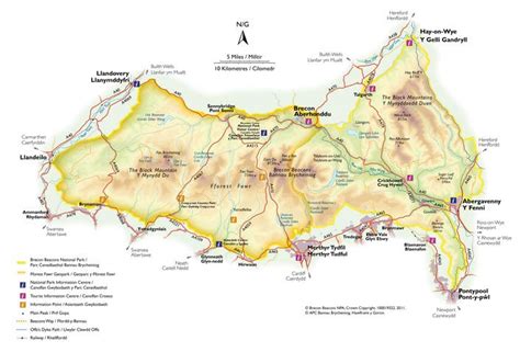 map of brecon canal - Stamp Utility