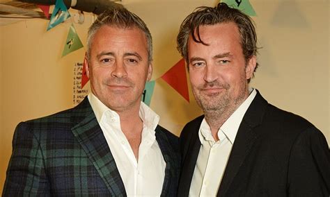 Matthew Perry has a 'Friends' reunion of his own in London