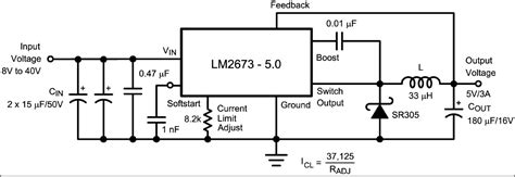 LM2673 -5V 3A Switching Voltage Regulator – Electronic projects circuits