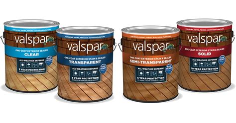 Valspar Introduces New Line of Exterior Stains to Inspire Creativity with Color Outdoors