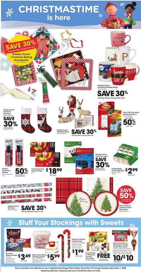 Kroger Weekly Ad Nov 27 – Dec 01, 2020