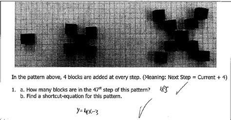 Visual Patterns – Math Mistakes