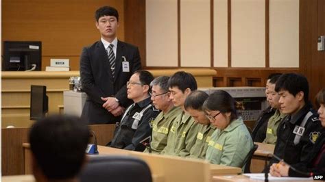 Sewol trial: Ferry captain sentenced to 36 years in jail - BBC News