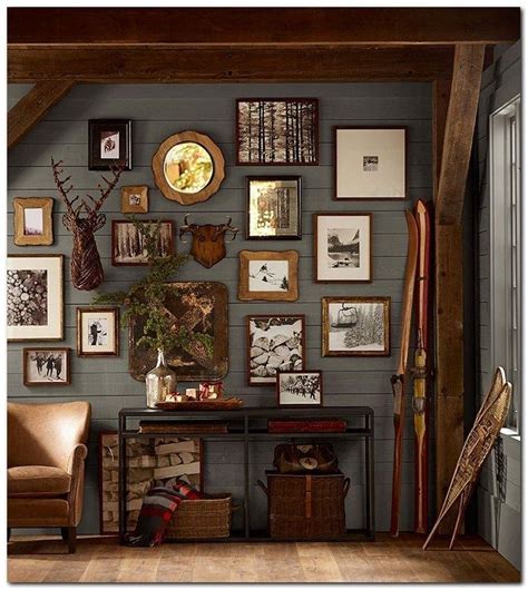 Wall Rustic Decor (25) | Cabin decor, Lodge decor, Cabin style