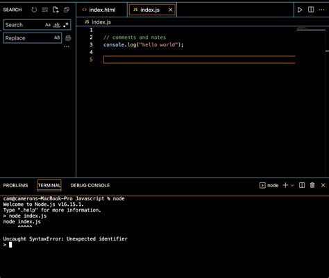 node.js - Node not able to log my request in terminal - Stack Overflow