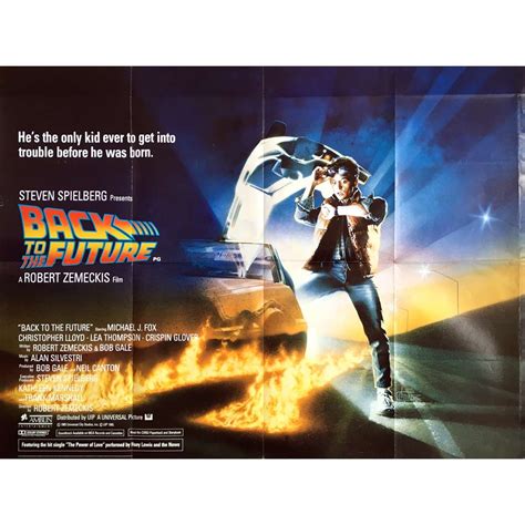 BACK TO THE FUTURE Movie Poster 30x40 in.