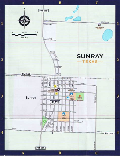 Sunray Local Street Map