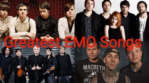 Top 25 Greatest Emo Songs Of All Time - YouTube