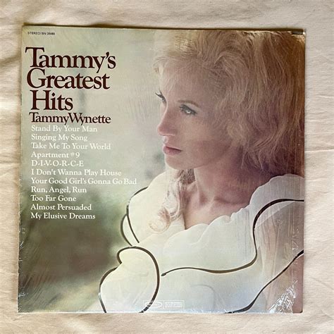 TAMMY WYNETTE Tammy's Greatest Hits 1971 Vinyl LP Epic BN 26486 - VG+ | eBay in 2022 | Tammy ...