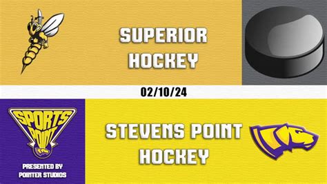 UWSP Hockey - Superior vs Stevens Point (2/10/24) : Pointer Studios UWSP : Free Download, Borrow ...