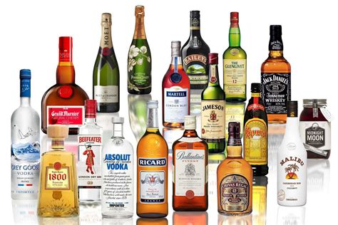 Top 35 Liquor Brands In The World | Most Popular Liquors | HungryForever | Alcoholic drinks ...