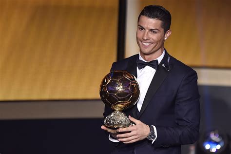 Cristiano Ronaldo wins FIFA Ballon d'Or award for 2014