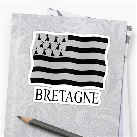 "Brittany flag" Stickers by stuwdamdorp | Redbubble