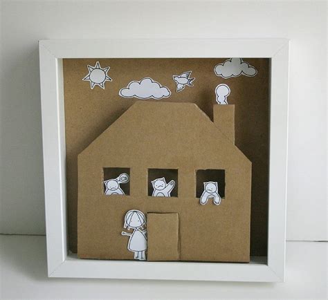 house-diorama-1 | Museum of contemporary art, Diorama, Crafts