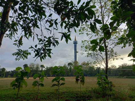 A View of the Rahmatan Lil Alamin Mosque on the Al-Zaytun Indramayu Indonesia Campus. Stock ...