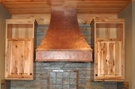 Rustic Copper Range Hood- Whitney