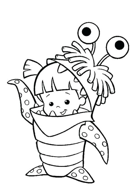 Monsters Inc Coloring Pages Roz Coloring Pages