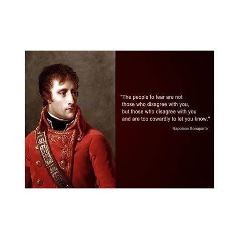 Napoleon Bonaparte Quote Poster Wall Frames - WallMantra