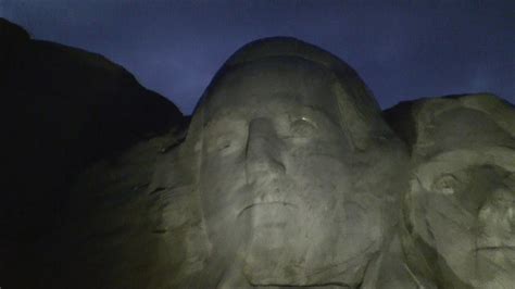 Mount Rushmore Lights Night Show - YouTube