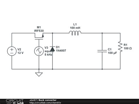 buck converter circuit diagram - Circuit Diagram