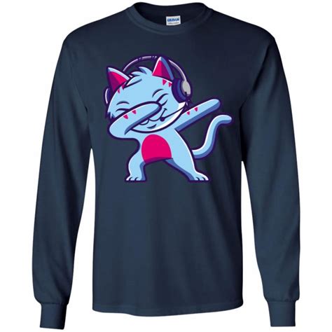 Gravycatman Merch Cat Dab Kids Shirt By Gravycatman - Spoias