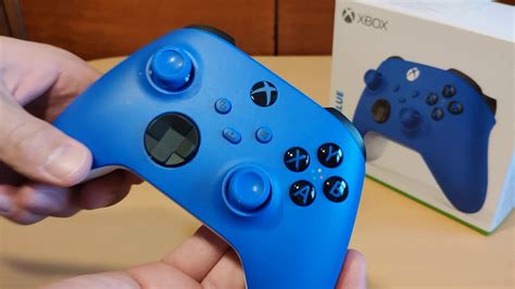 NEW Xbox Series X/S controller (SHOCK BLUE) - Unboxing - YouTube