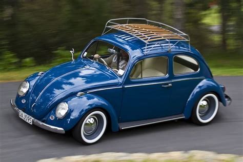 Blue w/ white walls #classicvolkswagenbeetle | Vw classic, Vw beetle classic, Vintage volkswagen