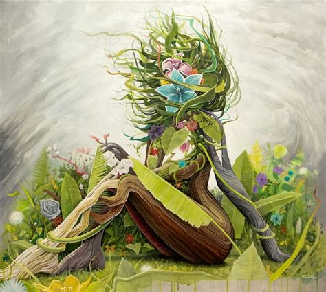 Surreal Portraits Celebrate “Mother Earth” With Women Made Out of Nature