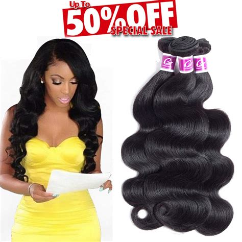 Amazon.com : Colorful Queen 8A Brazilian Virgin Hair Body Wave 3 ...