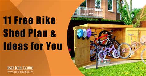 11 Free Bike Shed Plan & Ideas For You