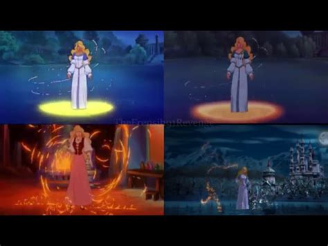 The Swan Princess - All the transformations - YouTube