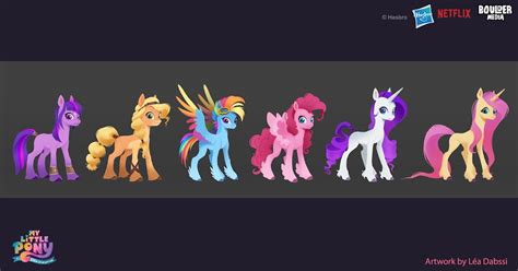 Equestria Daily - MLP Stuff!: Lots of New Mane 6 G5 Concept Art Posted ...